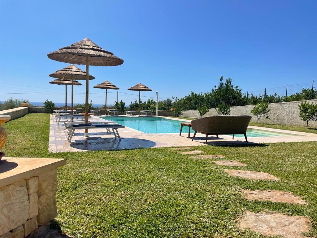 Villa Carmiano Luxury Bedrooms In Avola In The Province Of Syracuse With Spa And Swimming Pool And Wonderful Seaview 外观 照片